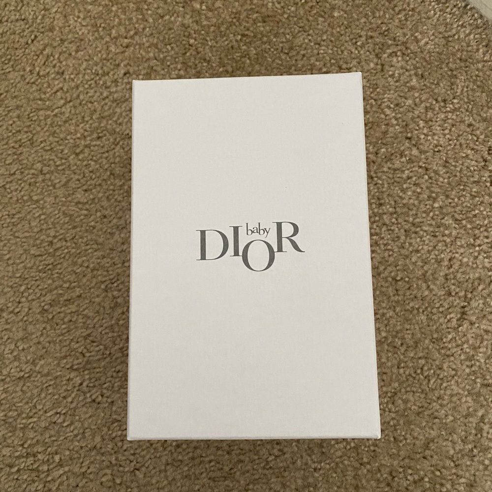 Sold Authentic Dior Baby Gift Box White w/ Tissue Paper